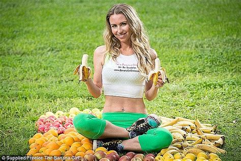 Vegan Blogger Freelee The Banana Girl Had A Boob Job And Was Addicted