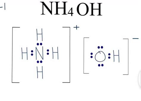 Lewis Structure Of Nh4oh