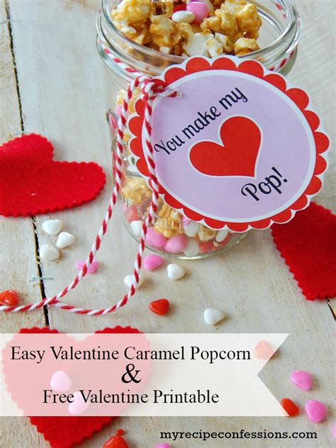 Como hacer una bolsa de papel para regalo ¡muy fácil! Easy Valentine's Day Caramel Popcorn - My Recipe Confessions