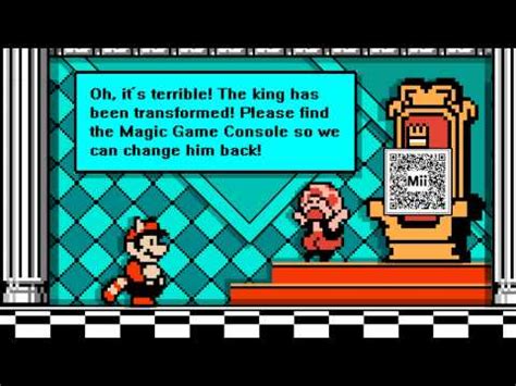 A white dotted box will appear. Nintendo 3DS QR Code Game - SMB3 King - YouTube