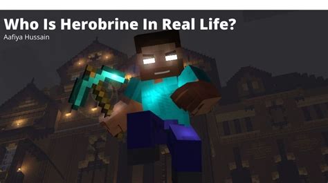 Who Is Herobrine In Real Life Minecraft The Story Of Herobrine And
