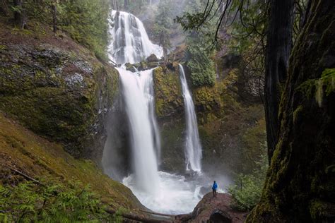 Waterfalls On The Washington Side Of The Columbia River Gorge Outdoor