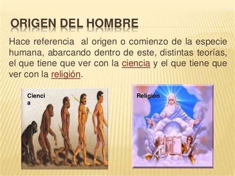 Teorías Del Origen Del Hombrecreacionismo Teoría De Lamarck Y Teorí