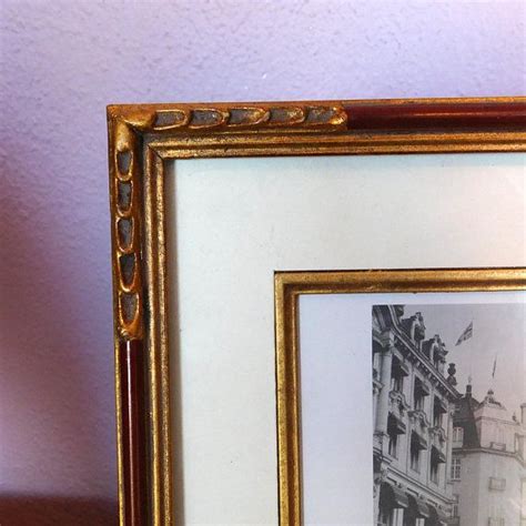 Vintage Hollywood Regency Gold Painted Ornate Picture Frame W Etsy