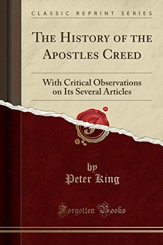9780259403784 The History Of The Apostles Creed With Critical