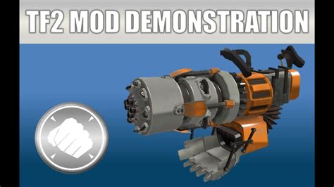 Tf2 Mod Weapon Demonstration The Heavy Driller Youtube