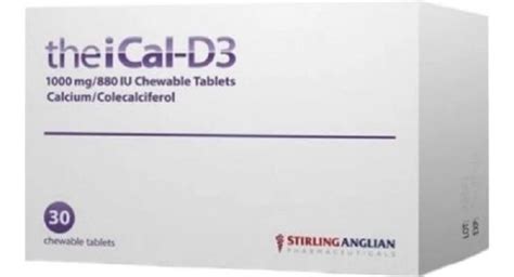 Buy Theical D3 Chewable Tablets Pack Of 30 Pc Online Daily Chemist