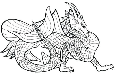 Dragon coloring pages realistic city colouring for adults pdf free. Dragon Coloring Pages at GetColorings.com | Free printable ...