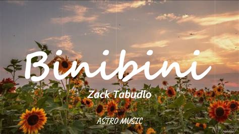 Binibini By Zack Tabudlo Isayaw Mo Ako Sa Gitna Ng Ulan Mahal Ko