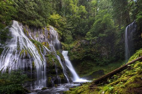 Panther Creek Falls Shot Of Panther Creek Falls In The Was Flickr