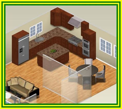 20 Small Kitchen Floor Plans Decoomo