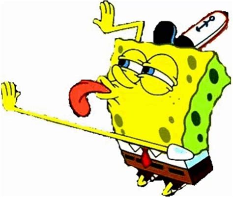 Spongebob Biting His Lip Meme