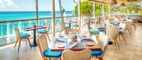 Hotel Restaurants In Barbados Waves Hotel And Spa All Inclusive