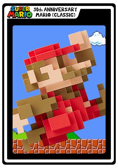 Classic Mario Super Mario Amiibo Card By Big Z 2015 On Deviantart