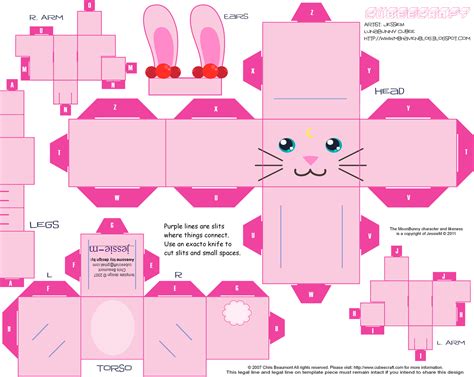 Luna Bunny Cubee · How To Fold An Origami Rabbit · Computer Art And