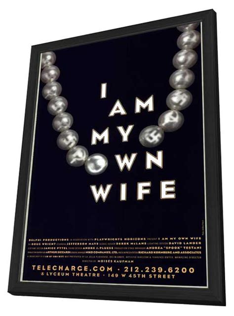 I Am My Own Wife Stage Play Movie Posters From Movie Poster Shop