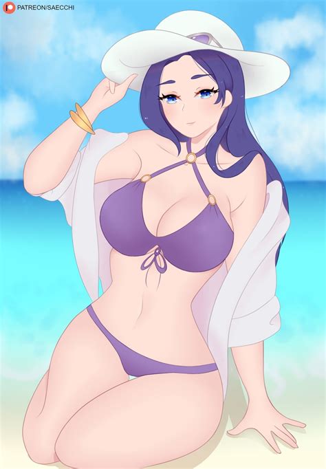 Pool Party Caitlyn Wallpapers And Fan Arts League Of Legends Lol Stats