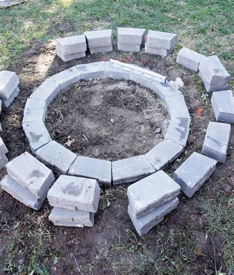 Construction, ideas, design plus(little known) tips, easy diy firepit for your patio or backyard, no cuts, no fuss. How to Build a Fire Pit With Landscape Wall Stones | eHow in 2020 | Fire pit, How to build a ...