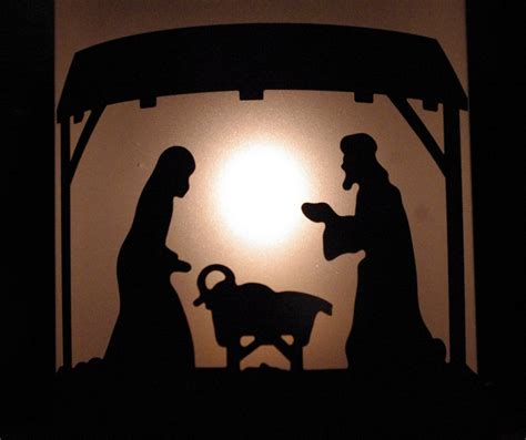 Nativity Silhouette Julie Sunne