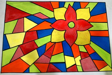 Variasi corak geometri membolehkan anda menggunakan kertas dinding sedemikian dalam gaya yang lukisan yang meniru kerja keras digunakan di loteng perindustrian amerika, gaya desa, retro. c403d: lukisan aliran kubisme