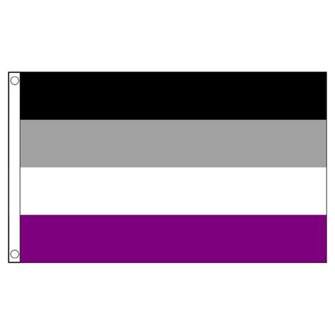 Asexual 5ft By 3ft Premium Pride Flag The Pride Shop