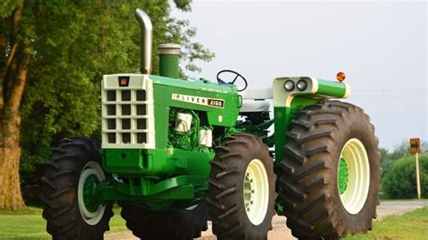 2150 Oliver Tractor 4 Wheel Drive 1969 Oliver 2150 Factory Hd Heavy Duty Presented As Lot S36