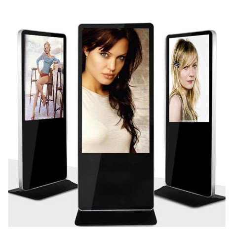 Lcd Touch Screen Monitor Totem Kiosk Player Digital Display Signage