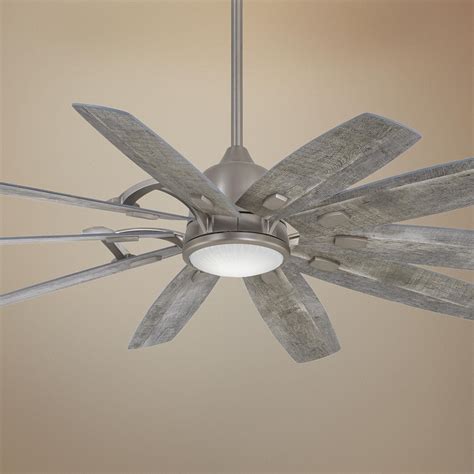 Lighting is among the major elements that turn your house into a home. 65 Inch Minka Aire Barn Burnished Nickel Led Ceiling Fan ...