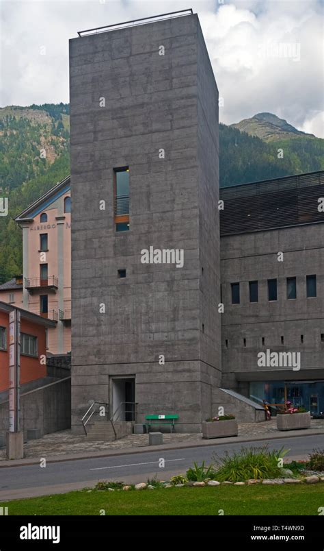 Examples Of The Modern Day Swiss Architecture Stock Photo Alamy