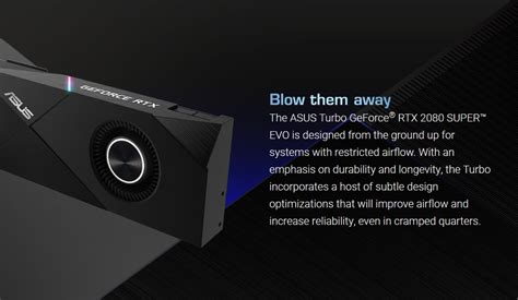 Buy Asus Geforce Rtx 2080 Super Turbo Evo 8gb Turbo Rtx2080s 8g Evo