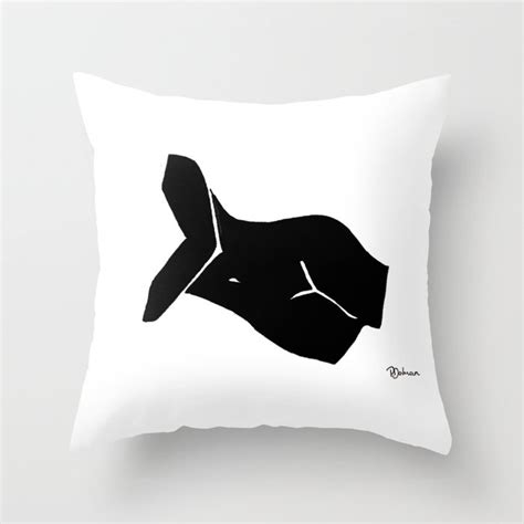 Matisse Inspired Nude Throw Pillow By Studio P Society