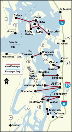 Ferry Media Washington State Ferries System Advertising Bainbridge