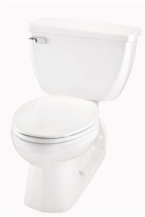 Gerber Ultra Flush Rear Outlet Elongated Two Piece Toilet Regular