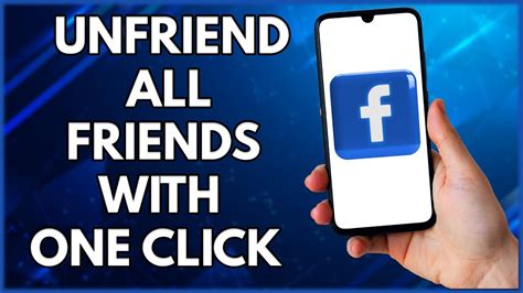 how to unfriend all friends on facebook at once easy tutorial 2022 youtube