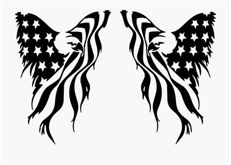 American Eagle Flag Png Transparent Cartoon Free