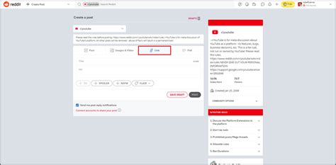 How To Post A Youtube Video On Reddit Link And Embed Videos