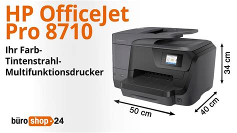 Raise the lid of the scanner and remove the packing tape around it. Multifunktionsdrucker: HP OfficeJet 8710 AiO - YouTube