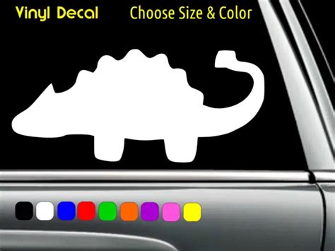 ankylosaurus cute dinosaur jurassic decal car window sticker choose size color 2 84 picclick