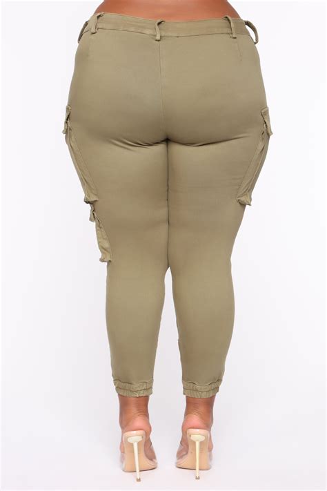 Kalley Cargo Pants Olive Fashion Nova