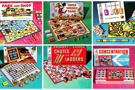 Popular Vintage Board Games From The 60s Click Americana Vintage