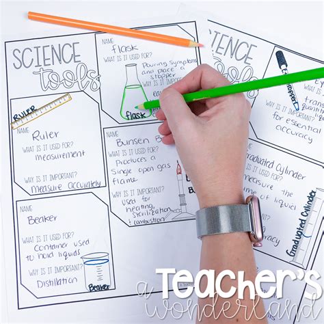 3 Different Ways To Take Notes In A Science Lesson A Teachers Wonderland