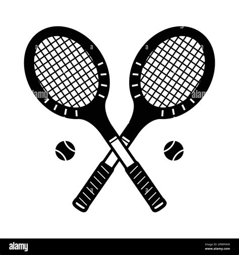 Badminton Racket Black And White Stock Photos Images Alamy