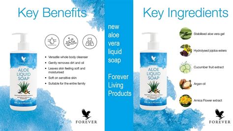 Aloe Liquid Soap Forever With 40 Aloe Vera Best For Your Skin