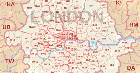 London Zip Code Map Zoning Map