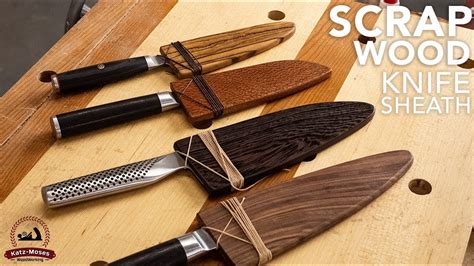 Scrap Wood Travel Knife Sheath Youtube