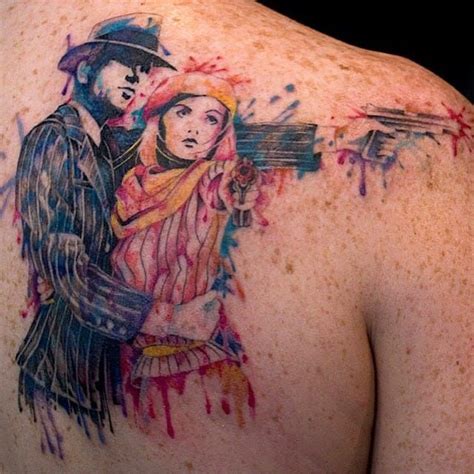 15 Bonnie And Clyde Tattoos For Badass Couples Bonnie And Clyde Tattoo Bonnie N Clyde Tattoos