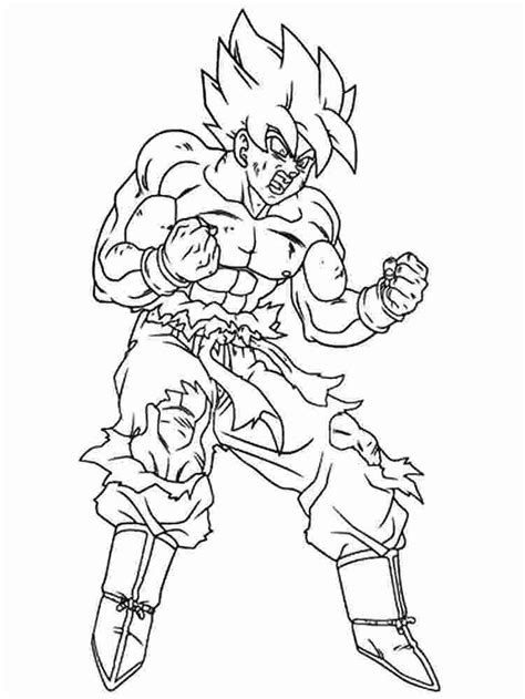 Goten Super Saiyan Coloring Pages En 2020 Dibujo De Goku Goku Dibujo