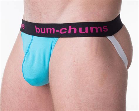 Bum Chums Basik Af Aqua Jock Jockstraps Mens Underwear Bum