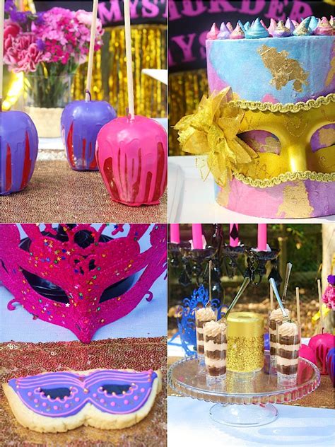 A Masquerade Ball Party Party Ideas Party Printables Blog