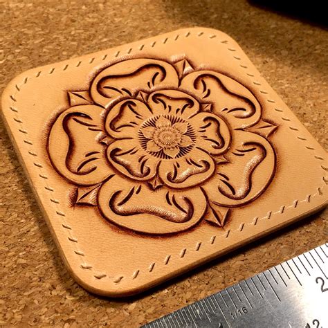 Leather Tooling / Carving Patterns / Stencils. Tudor / - Etsy